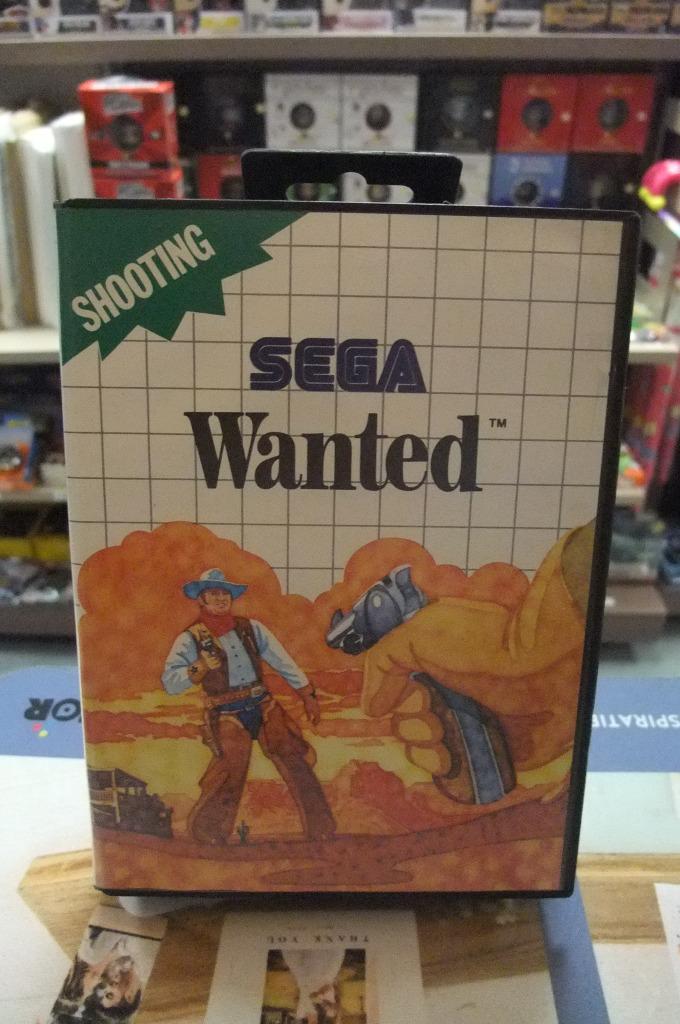 wanted sms, Games en Spelcomputers, Games | Sega, Gebruikt, Master System, Shooter, 1 speler, Vanaf 7 jaar, Ophalen of Verzenden