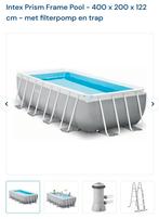 Intex prism 4x2x1,22m nieuw (8m3), Ophalen