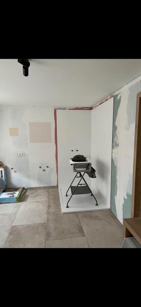 Douchewanden + douchebak, Huis en Inrichting, Badkamer | Complete badkamers, Nieuw, Met douche, Ophalen