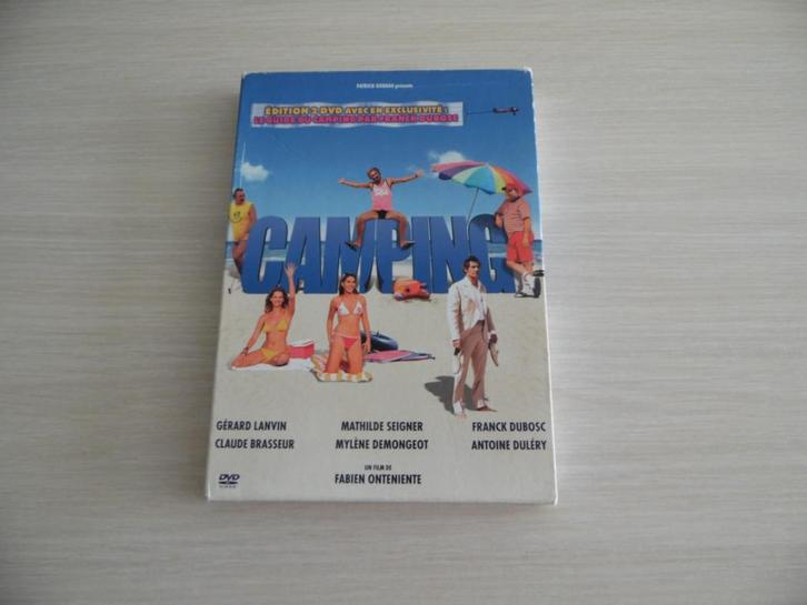 CAMPING 2 DVD'S, Cd's en Dvd's, Dvd's | Komedie, Zo goed als nieuw, Overige genres, Alle leeftijden, Ophalen of Verzenden