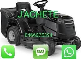 Je Achete tout le tondeuse autoportee, Tuin en Terras, Zitmaaiers, Zo goed als nieuw, Ophalen