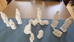 kerstbeeldjes in wit gips, Diversen, Ophalen, Zo goed als nieuw