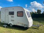 Caravan Sterckeman 390, vast bed, fietsenrek, Caravans en Kamperen, Vast bed, Sterckeman, Bedrijf, Treinzit