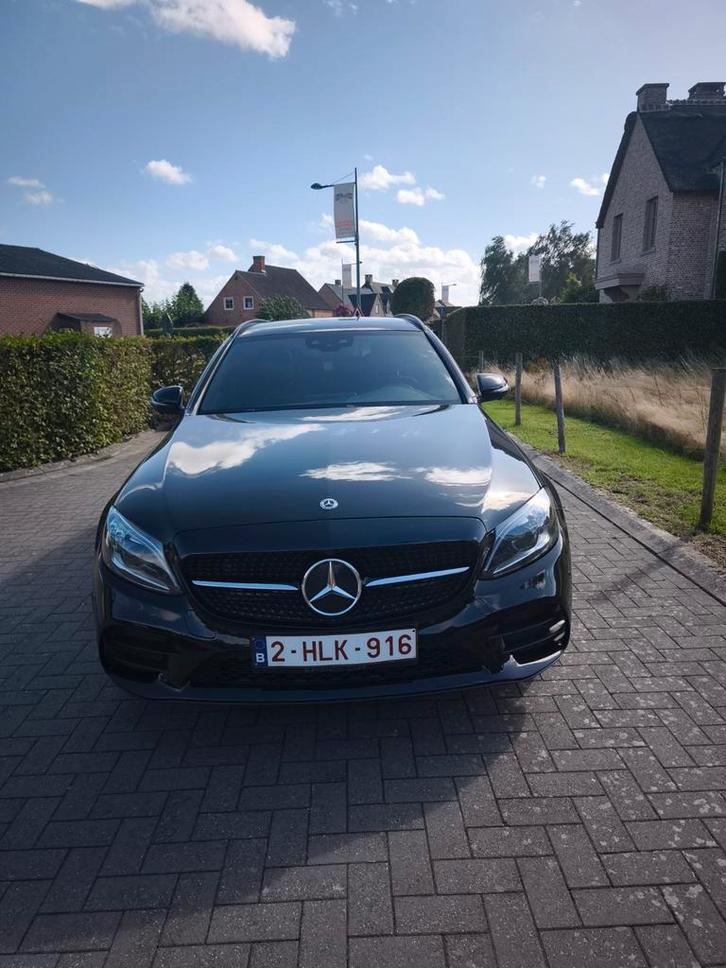 Mercedes C300DE T 9G-TRONIC AMG Line | HYBRIDE-DIESEL| PANO, Auto's, Mercedes-Benz, Particulier, C-Klasse, 360° camera, ABS, Achteruitrijcamera