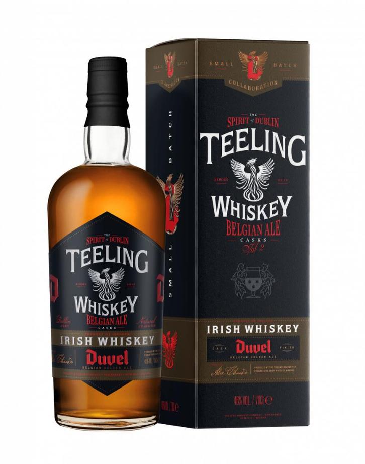 TEELING DUVEL SMALL BATCH 2023 70CL/46%, Collections, Marques de bière, Neuf, Bouteille(s), Duvel, Enlèvement