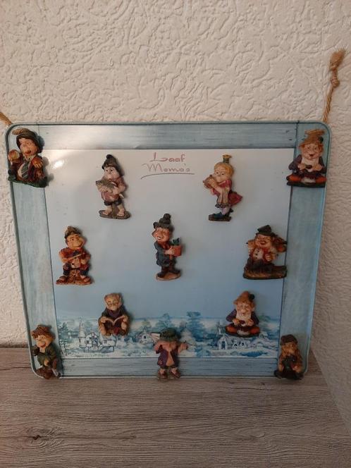 laven efteling memobord met 12 magneetjes, Verzamelen, Efteling, Zo goed als nieuw, Gebruiksvoorwerp, Ophalen of Verzenden