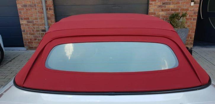 mg f mgf mg tf mgtf anniversary rode softtop+glazenruit, Auto-onderdelen, Interieur en Bekleding, MG, Nieuw, Ophalen of Verzenden