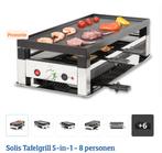 Solis tafelgrill 5-in-1 voor 8 personen, Enlèvement, Comme neuf, Gril de table