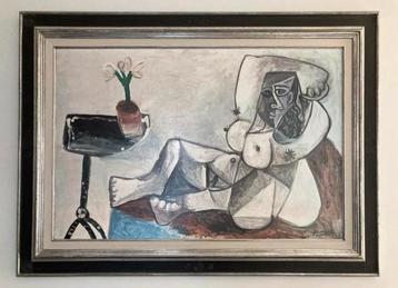 Picasso naakte vrouw Reproductie  beschikbaar voor biedingen