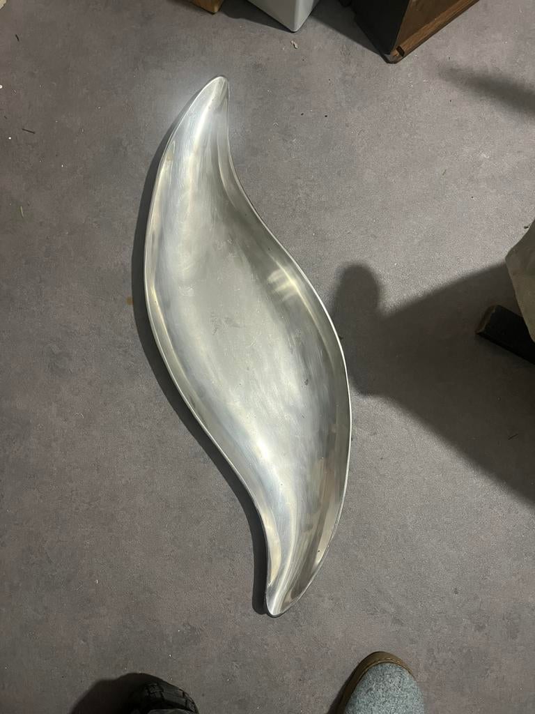 Plateau milieu de table en métal, Enlèvement, Comme neuf, Métal