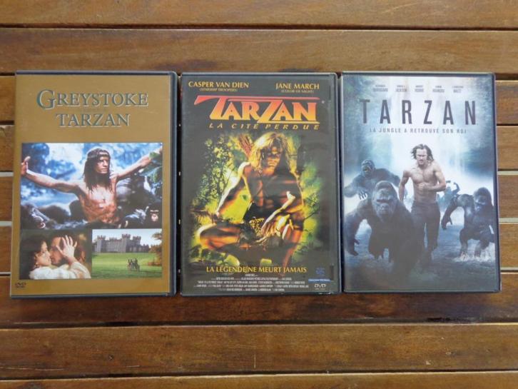 )))  Collection  Tarzan  //  3 Films   (((, CD & DVD, DVD | Aventure, Comme neuf, Tous les âges, Enlèvement ou Envoi