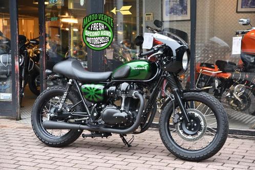 KAWASAKI W800 CAFE STYLE LIMITED EDITION ***MOTOVERTE.BE***, Motoren, Motoren | Kawasaki, Bedrijf, Naked bike, 12 t/m 35 kW, 2 cilinders