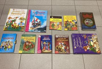 NIEUW 10-delig luxe boeken pakket Geronimo Stilton (twv150€) beschikbaar voor biedingen