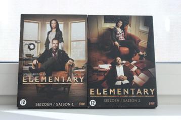 12DVD BOX ELEMENTARY SEIZOEN 1 & 2 beschikbaar voor biedingen