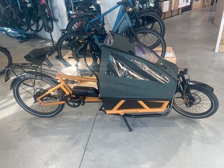 Riese & Müller Load4 60 Rohloff HS, Fietsen en Brommers, Fietsen | Bakfietsen, Zo goed als nieuw, Ophalen