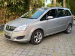 Opel Zafira 1.8i benzine 134.000km 7plaats bj.2008, Auto's, Voorwielaandrijving, Zwart, 4 cilinders, 1796 cc