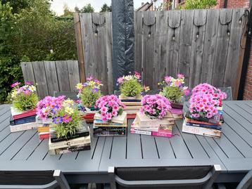 Decoratie trouwfeest: thema = boeken beschikbaar voor biedingen