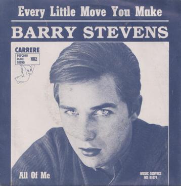 Barry Stevens – Every little move you make / All of me, Enlèvement ou Envoi, Single, Utilisé, Pop