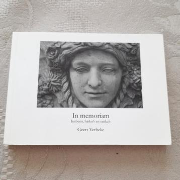Boek In Memoriam - haibuns, haiku's en tanka's.  beschikbaar voor biedingen