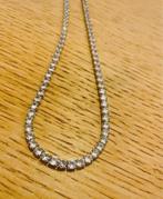 Silver tennis necklace, Bijoux, Sacs & Beauté, Comme neuf, Enlèvement