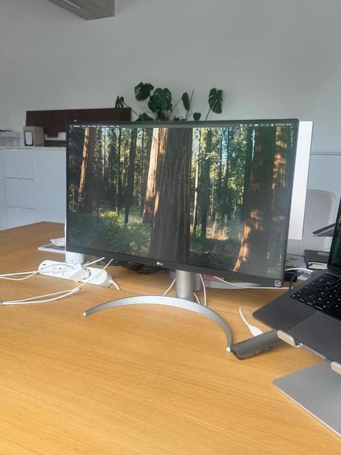 LG 27UP850K-W.AEU – 27 inch 4K HDR monitor, Computers en Software, Monitoren, Zo goed als nieuw, 60 Hz of minder, DisplayPort