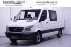 Mercedes-Benz Sprinter 313 CDI 130 pk Dubbel Cabine L2H2 6-Z, Auto's, Centrale vergrendeling, Wit, Mercedes-Benz, Bedrijf