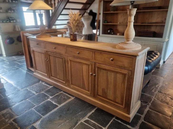 Massief Eiken dressoir GRATIS LEVERING, Huis en Inrichting, Kasten | Dressoirs, Zo goed als nieuw, Ophalen of Verzenden