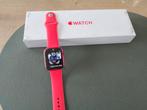 Apple watch serie 9 45 mm al red sport band M/L, Handtassen en Accessoires, Smartwatches, Ophalen, Zo goed als nieuw