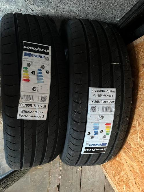 2 nieuwe zomerbanden Goodyear 205/60R16 96V XL, Auto-onderdelen, Banden en Velgen, Band(en), Zomerbanden, 16 inch, 205 mm, Nieuw