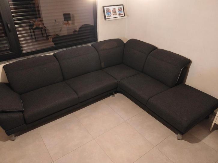 Hoekzetel Xooon, Maison & Meubles, Canapés | Coins salons complets, Utilisé, Tissus, Enlèvement