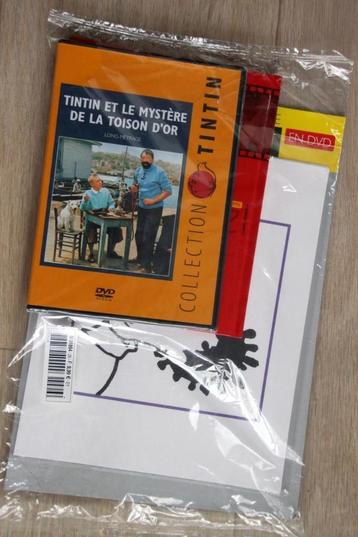 Tintin Le temple du soleil DVD film Livret et Tiré à part