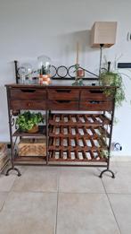 livingkast - wijnrek, Ophalen, Gebruikt, 100 tot 150 cm, 100 tot 150 cm