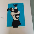 Banksy, getekend en genummerde litho,s, Antiek en Kunst, Kunst | Litho's en Zeefdrukken, Ophalen of Verzenden