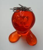 KOZIOL - PAPERCLIPHOUDER CURLY - ORANJE, Ophalen, Zo goed als nieuw