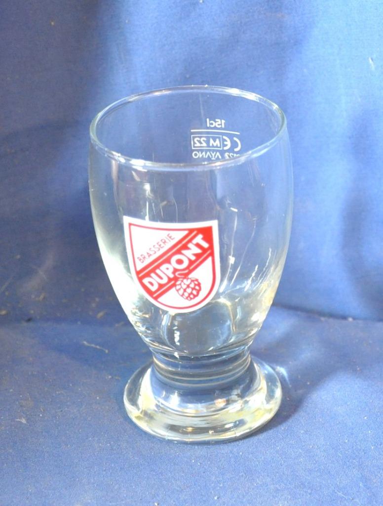 verre a biere galopin brasserie dupont, Collections, Marques de bière, Comme neuf, Verre ou Verres, Autres marques, Enlèvement ou Envoi