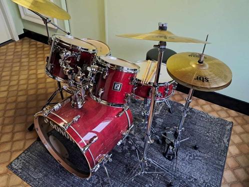 SONOR drumstel, Muziek en Instrumenten, Drumstellen en Slagwerk, Gebruikt, Sonor, Ophalen