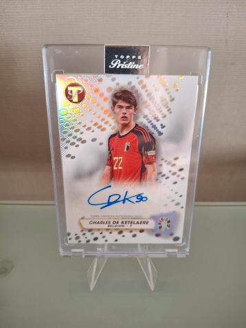 Charles De Ketelaere Topps Finest autograph  beschikbaar voor biedingen