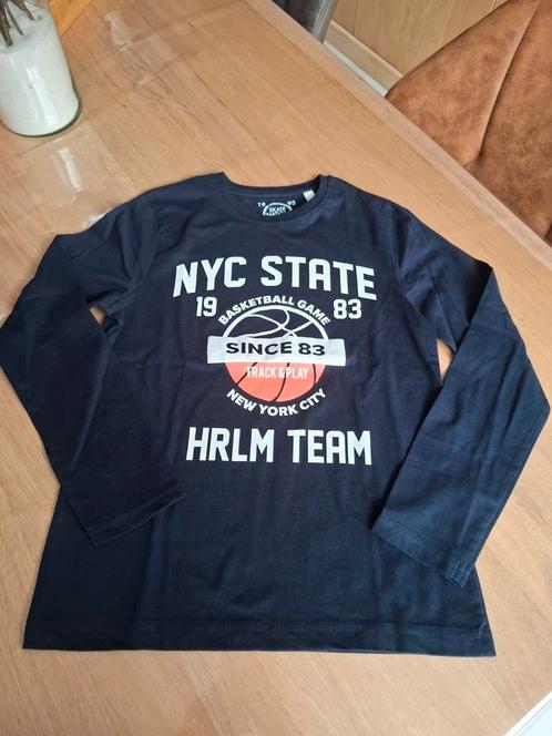 Tshirt lange mouw maat 134-140 skate nation u.s.a, Kinderen en Baby's, Kinderkleding | Maat 134, Ophalen