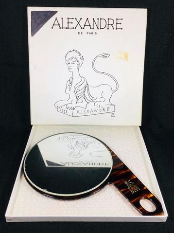 Alexandre de Paris Vintage modernist design hand spiegel beschikbaar voor biedingen