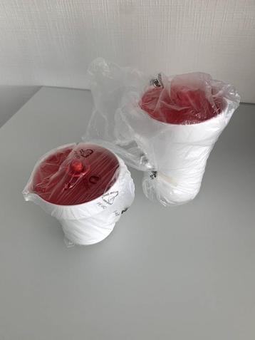 Ensemble de bols à lait et à sucre Tupperware, Enlèvement ou Envoi, Neuf, Rouge