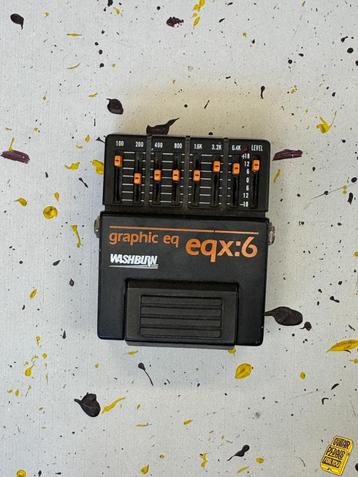 Égaliseur graphique Washburn EQX:6, Enlèvement ou Envoi, Utilisé, Equalizer ou Égaliseur