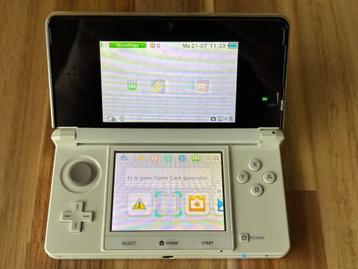 Nintendo 3DS wit, Enlèvement, Utilisé, Blanc, 3DS