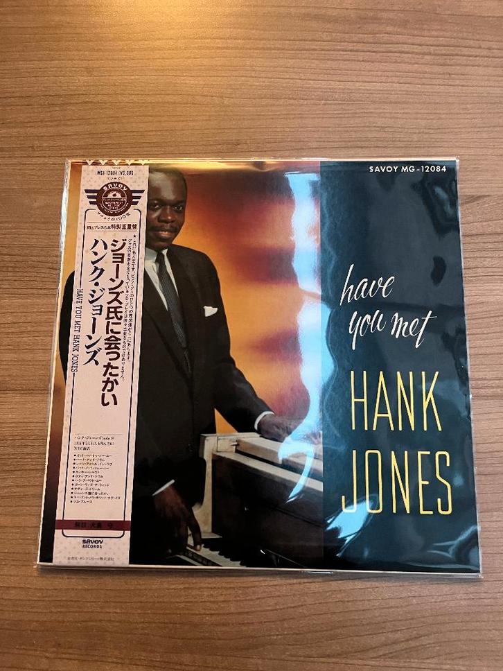 HANK JONES - HAVE YOU MET HANK JONES ? (JAPAN), CD & DVD, Vinyles | Jazz & Blues, Utilisé, Jazz, 1940 à 1960, Enlèvement ou Envoi