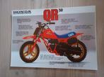 Honda qr50 folders, Fietsen en Brommers, Ophalen of Verzenden