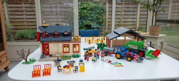 Playmobil grote boerderij, Kinderen en Baby's, Speelgoed | Playmobil, Ophalen, Zo goed als nieuw, Complete set