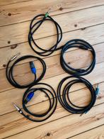 Câbles blindés pour ampli - speaker, Enlèvement ou Envoi, Comme neuf