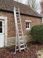 Echelle alu professionnelle 3x12 éléments, Bricolage & Construction, Échelles & Escaliers, Enlèvement, Comme neuf, Échelle, 4 mètres ou plus