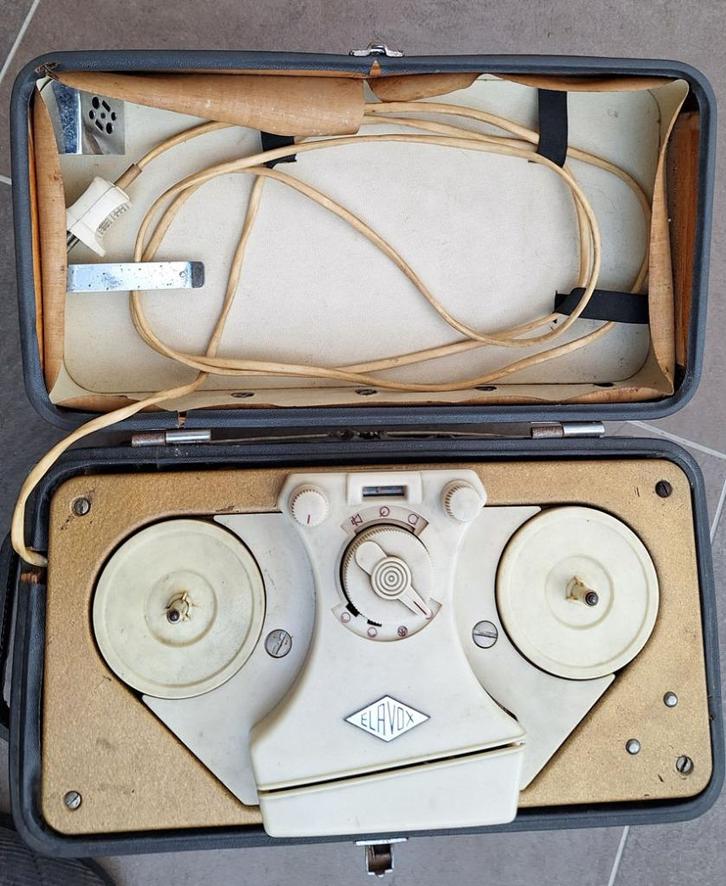 Magnétophone 1956, Collections, Appareils électroniques, Audio et Vidéo, Enlèvement
