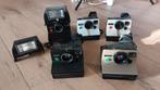 5 polaroid toestellen + 2 flitsers, Polaroid, Utilisé, Polaroid, Enlèvement ou Envoi