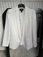 Witte blazer maat 40, Maat 38/40 (M), H&M, Wit, Ophalen of Verzenden